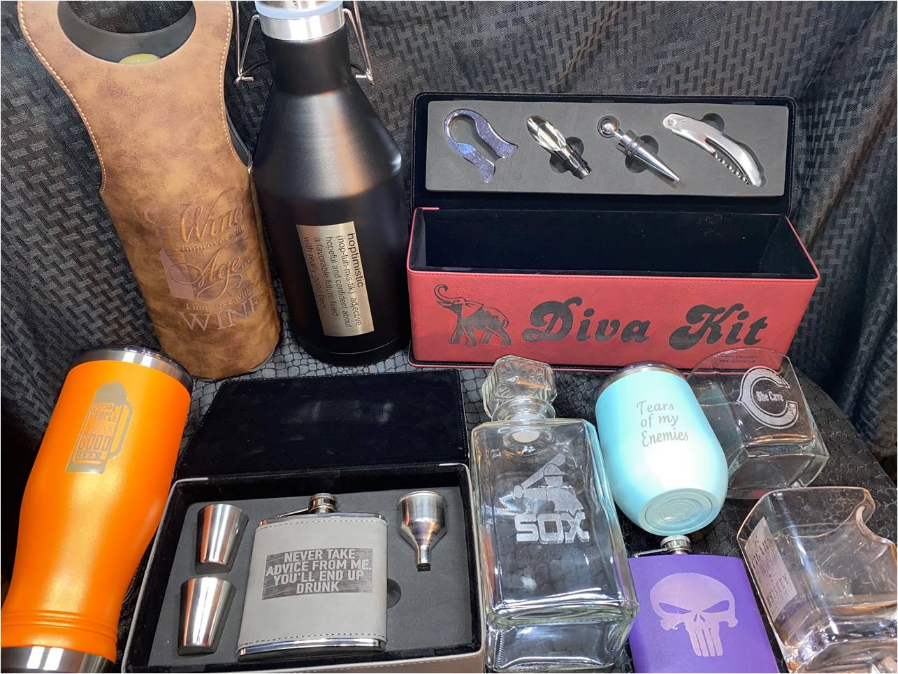 Custom Drinking Accessories