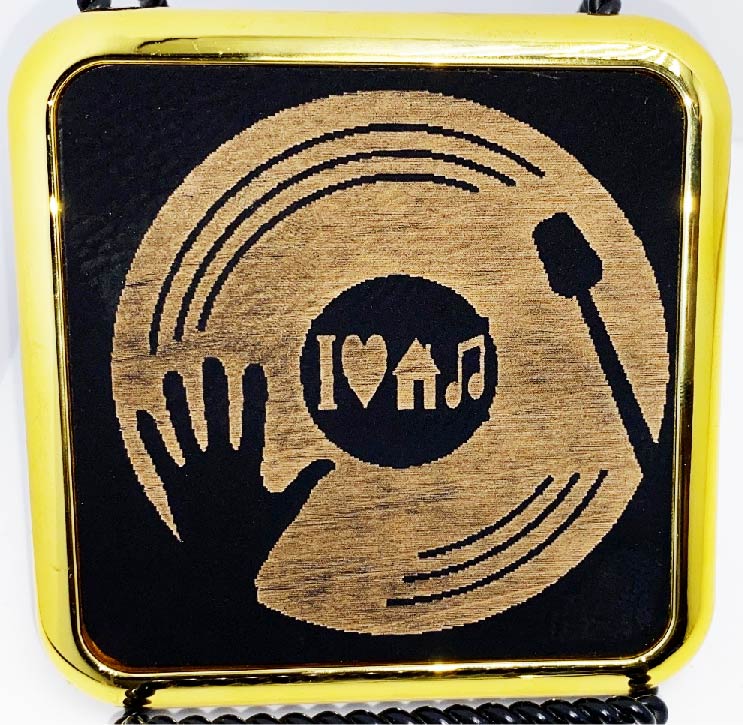 Custom Laser-Engraved Chicago House Music Keepsakes – Disco to the 90s, Hold & Share the Memory Forever