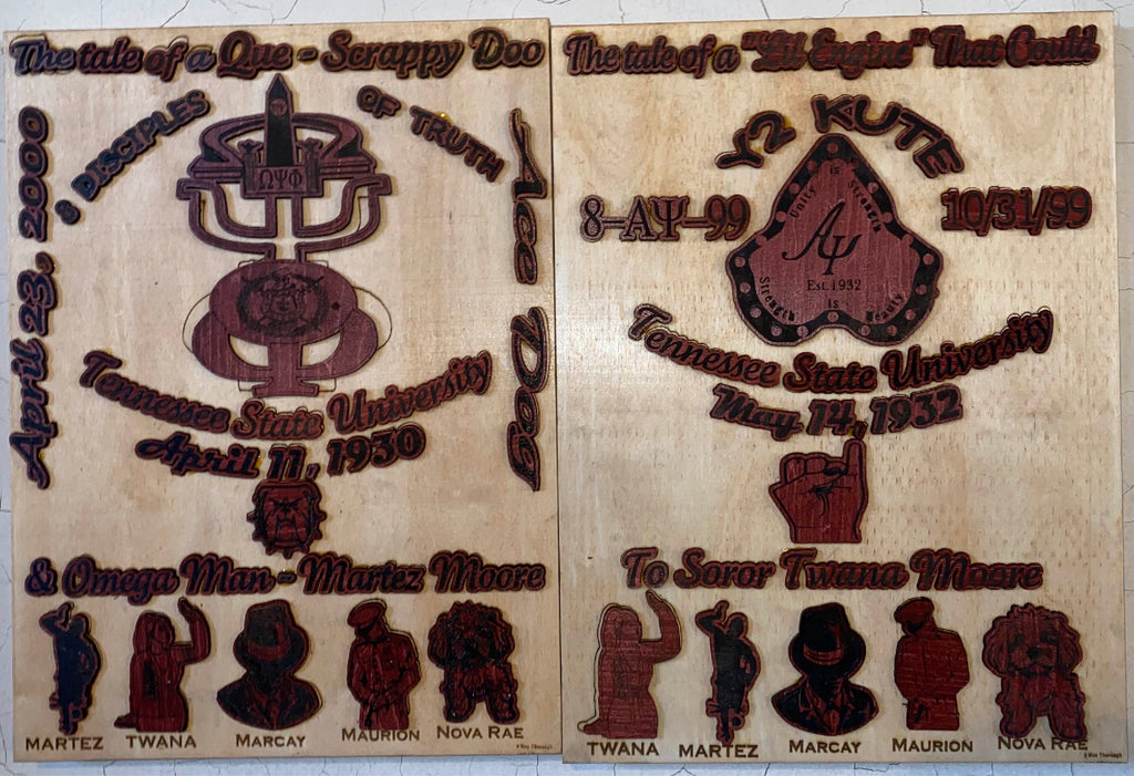 Custom Engraved Couples Art – A Love Story Etched Forever