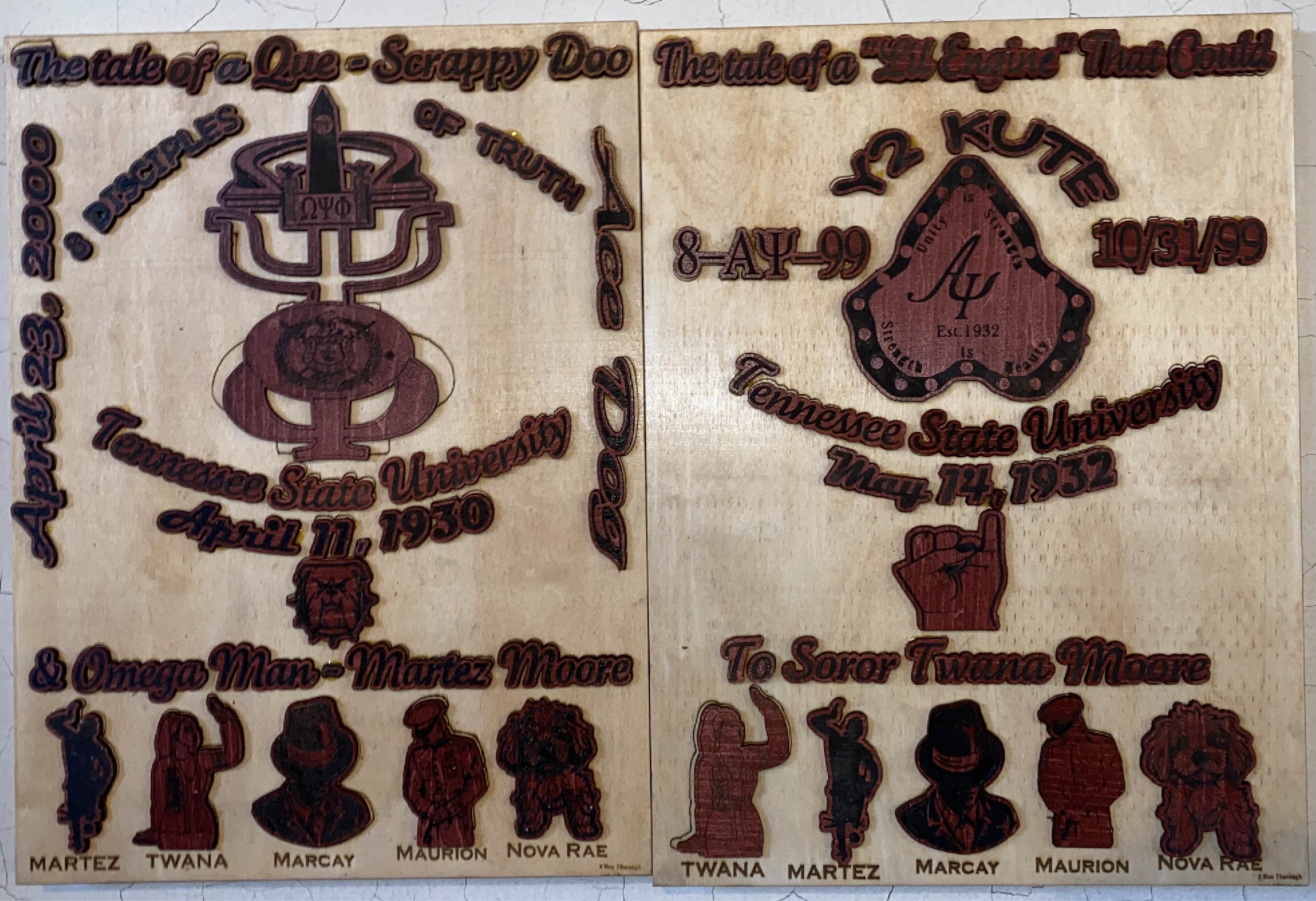 Custom Engraved Couples Art – A Love Story Etched Forever