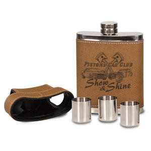 Leather Flask Kit