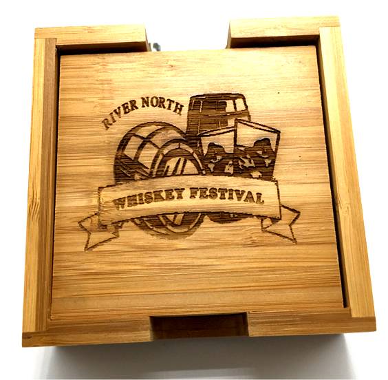 Coasters - Leather & Bamboo