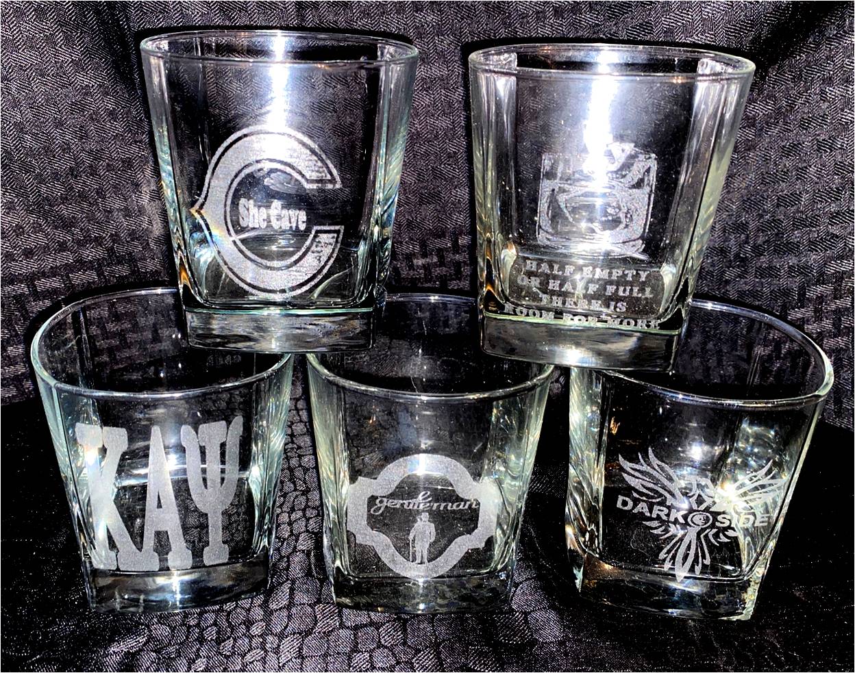Perfectly designed for a perfectly made drink.  Any image or text can be done.