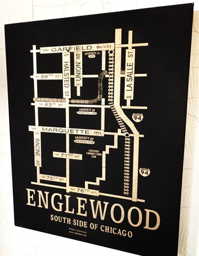 Chicagoland Wall Art 16" x 20"