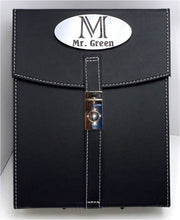 Load image into Gallery viewer, 10 stick cigar case monogrammed with name.
