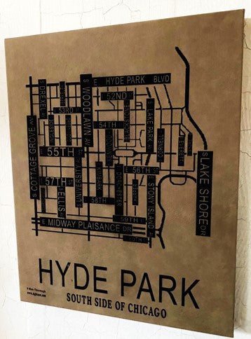 Chicagoland Wall Art 16" x 20"