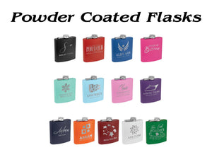 Flasks - Leather and Metal