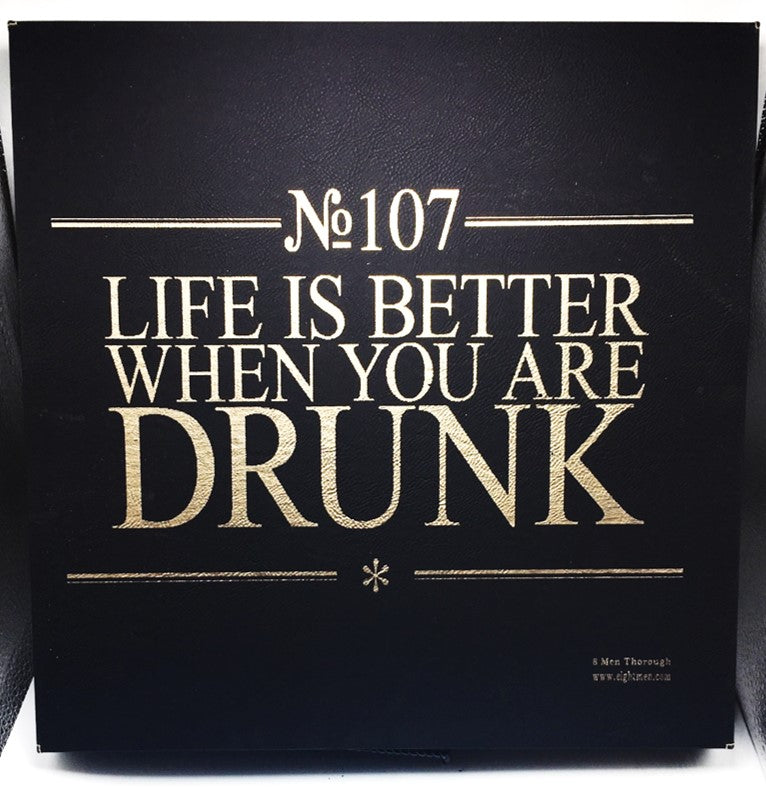 Leather Wall Art 14" x 14"
