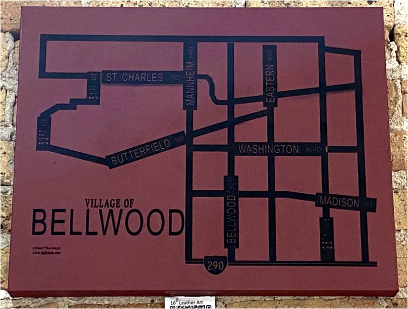 Chicagoland Wall Art 16" x 20"