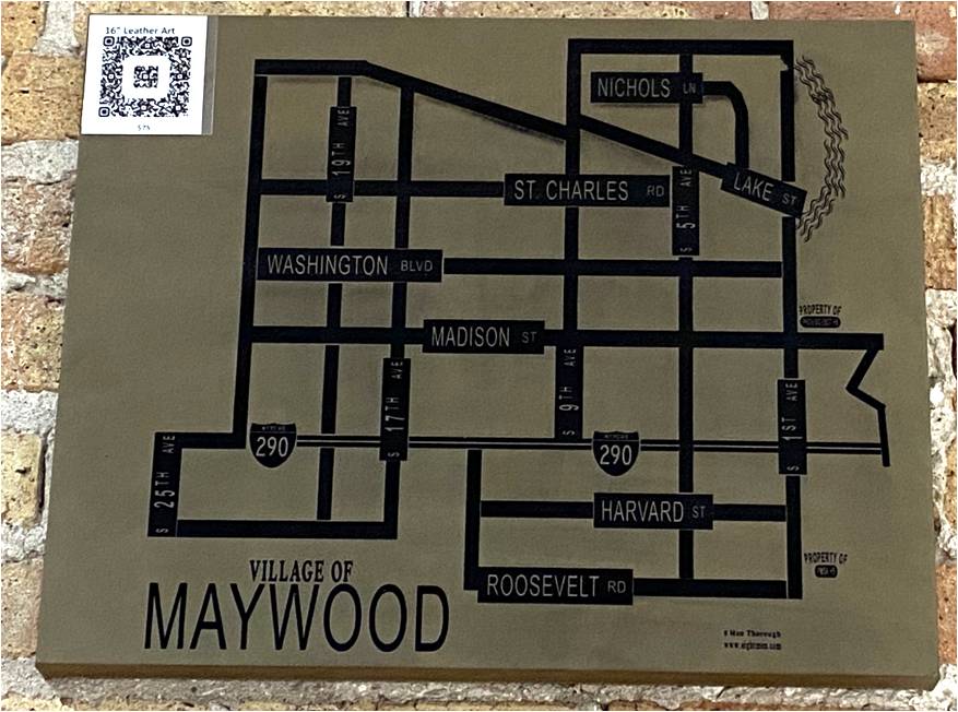 Chicagoland Wall Art 16" x 20"