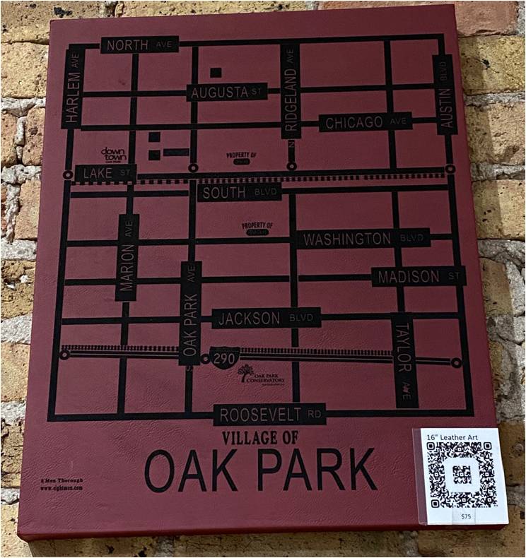 Chicagoland Wall Art 16" x 20"