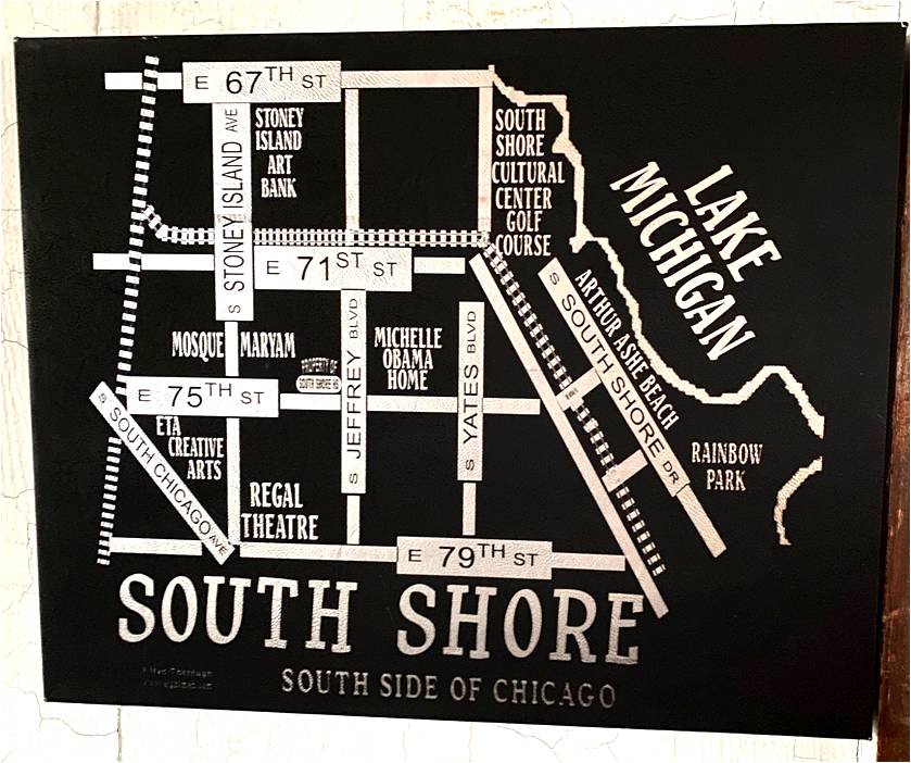 Chicagoland Wall Art 16" x 20"