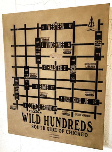 Chicagoland Wall Art 16" x 20"